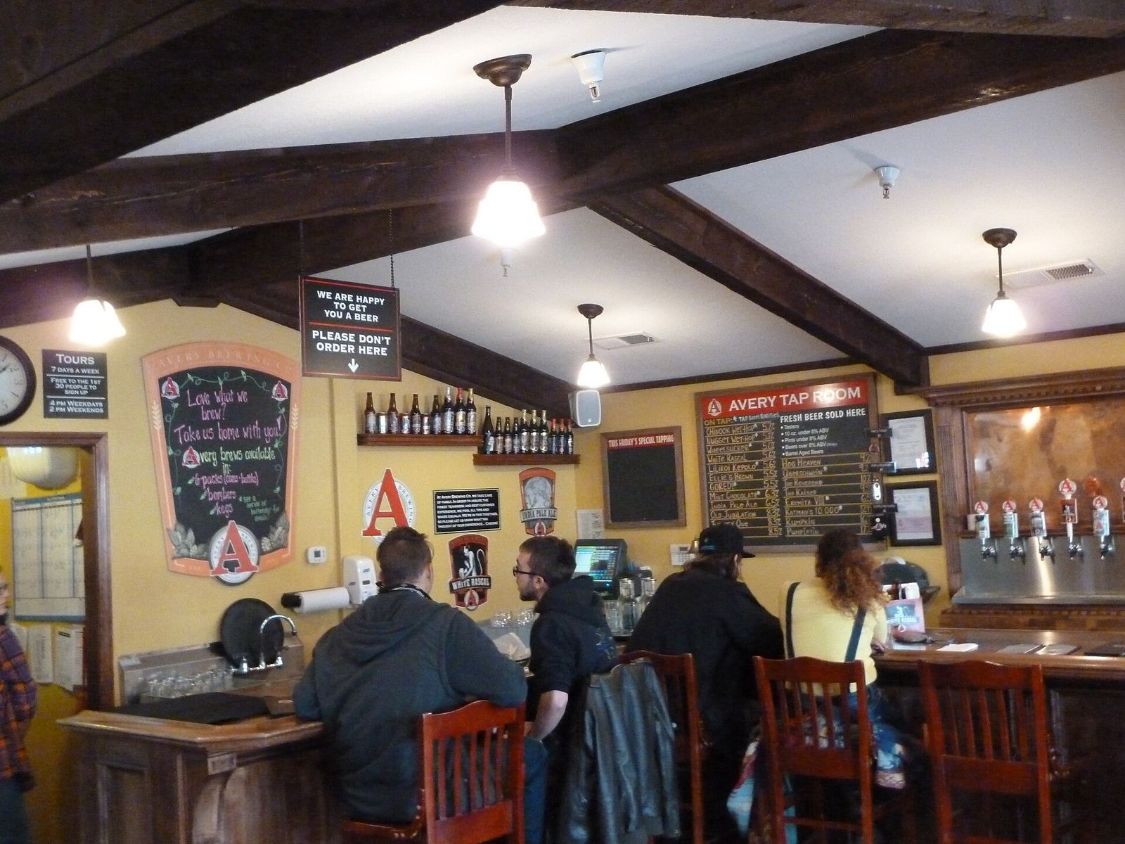 A Boulder brewery taproom